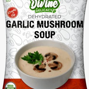 Divine Garlic Mushroom Soup