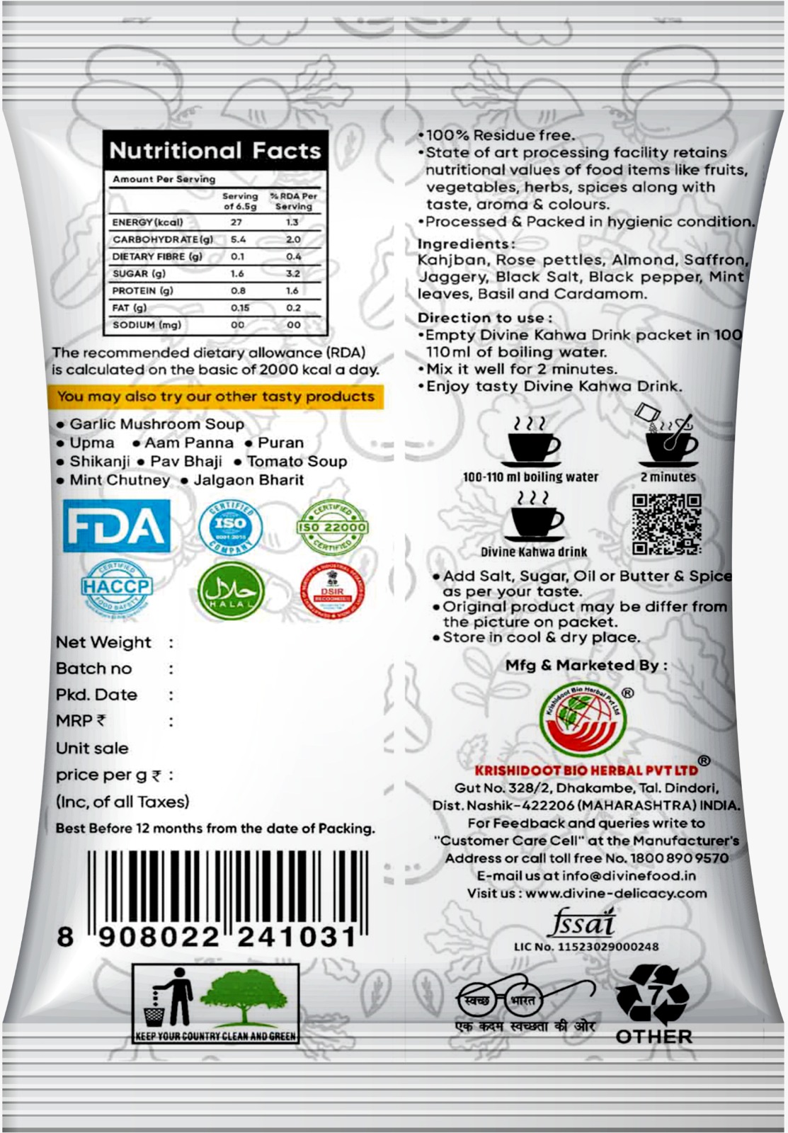 Divine Kahwa Drink - Image 2