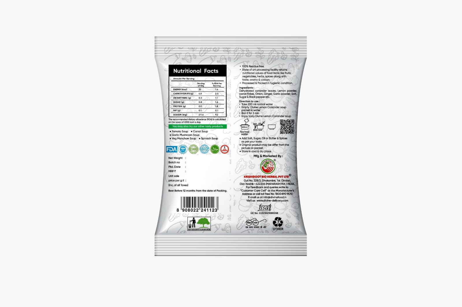 Divine Lemon Coriander Soup - Image 2