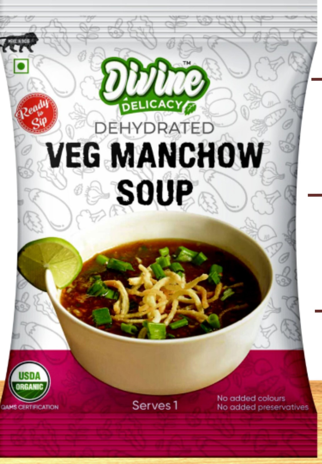 Divine Veg Manchow Soup